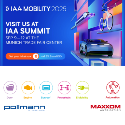 Pollmann & MAXXOM auf der IAA MOBILITY 2025